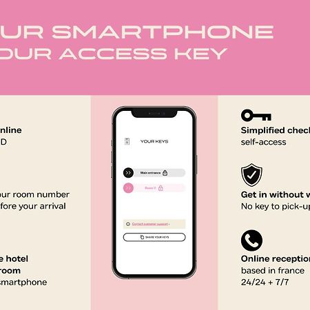 Hotel Corneille - Entree Autonome, Reception En Ligne - Encore Mieux Tours Esterno foto
